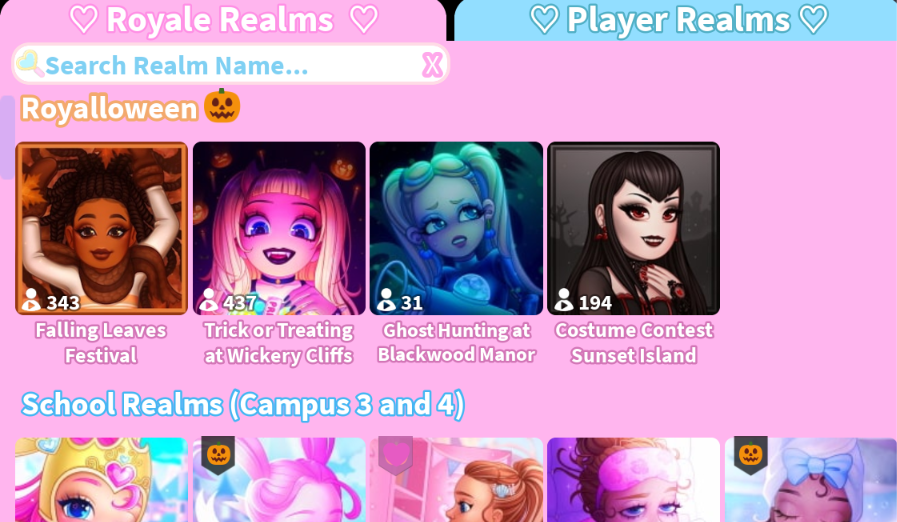 RHCommunity_'s tweet photo. NEW ROYALLOWEEN UPDATE OUT NOW!!!🎃👻 #Royalehigh #Roblox #Royalloween #Eveningfall https://t.co/UaZ6hb42V9