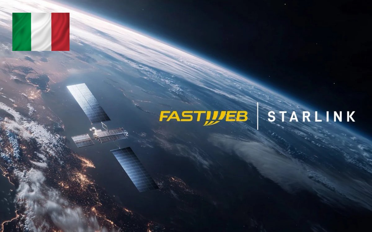 XFreeze's tweet photo. Starlink Mobile is starting to come alive in Italy 🇮🇹

Fastweb just completed Italy’s first Starlink Mobile video call using a normal 4G smartphone

A normal video call....with the connection coming directly from space https://t.co/1sfCnsDheP