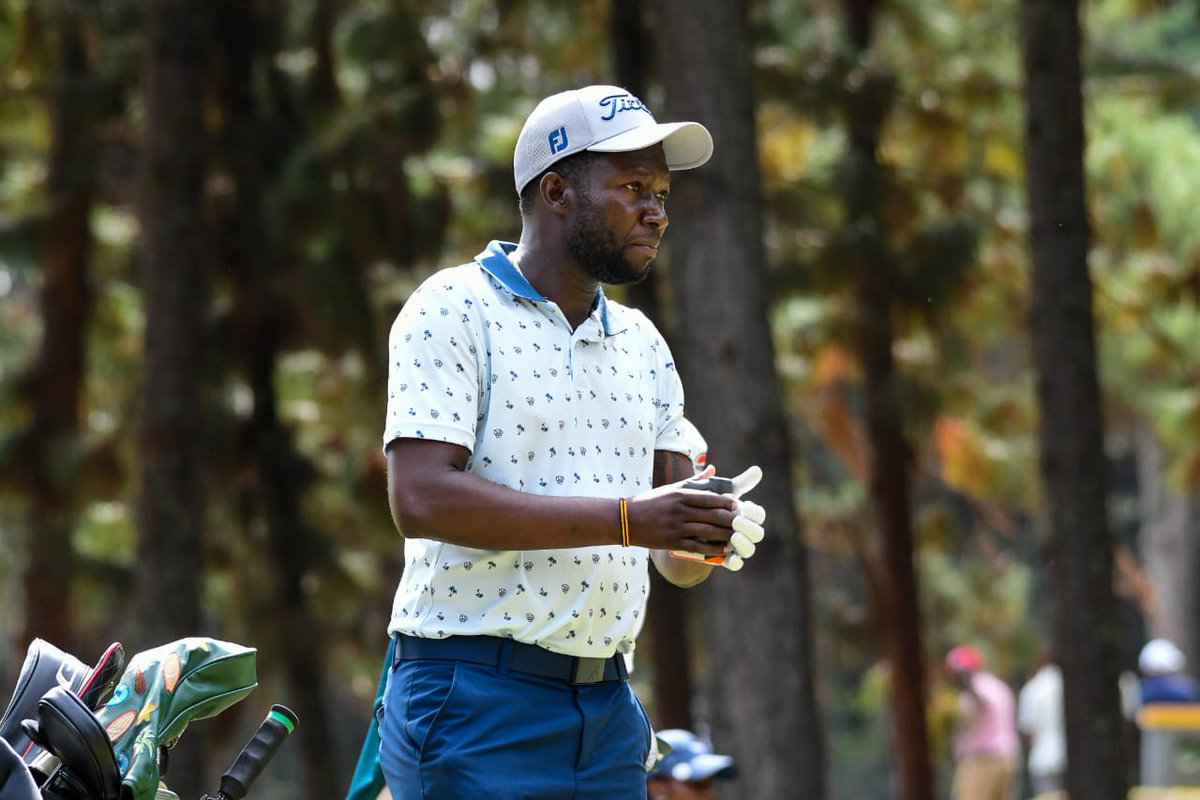 ABWsport's tweet photo. Ronald Rugumayo fires a sensational 64 (-7) in Round 2 to surge to -11 overall and take the lead at the Pearl of Africa Golf Series at Entebbe Golf Club.
#PearlOfAfricaGolfSeries 
#VisitUganda 
#ABWSportUpdates https://t.co/JEfmOS9Ih4