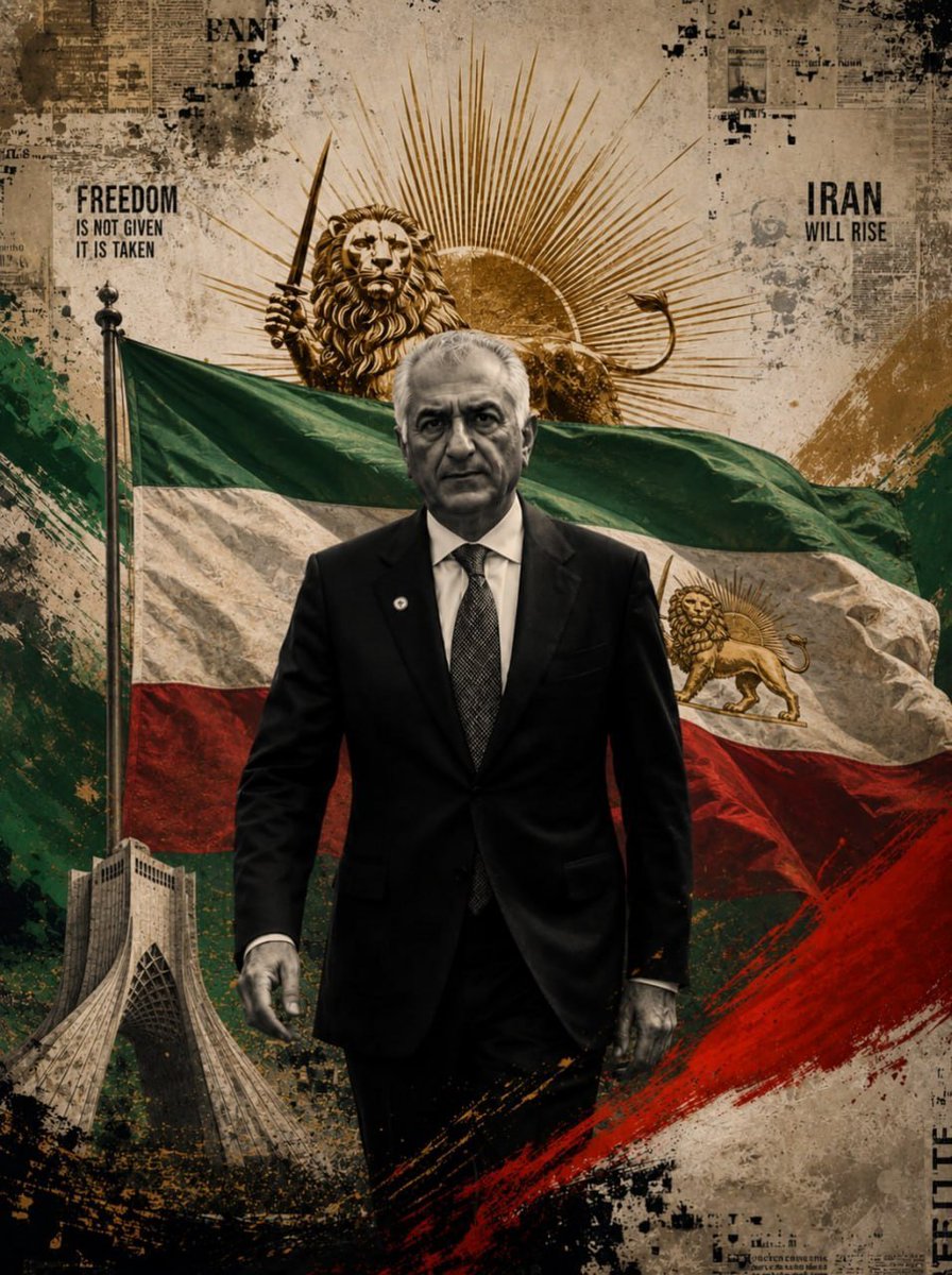 niko123niki's tweet photo. هم شاه همی بابایِ ایرانی
فرزندِ آن دیبایِ ایرانی
بیا با هنر کن از شب گذر
شاهِ شکیبایِ ایرانی

دیده بسی ایران زیان
از موش‌هایِ تازیان
دیدیم به وانِ یخ کیان
که بی‌جان شها باشد
🩵
1/9

#جاویدشاه 👑👑👑
#KingRezaPahlaviForIran 
💚
🤍
❤️ https://t.co/acxz67mMam