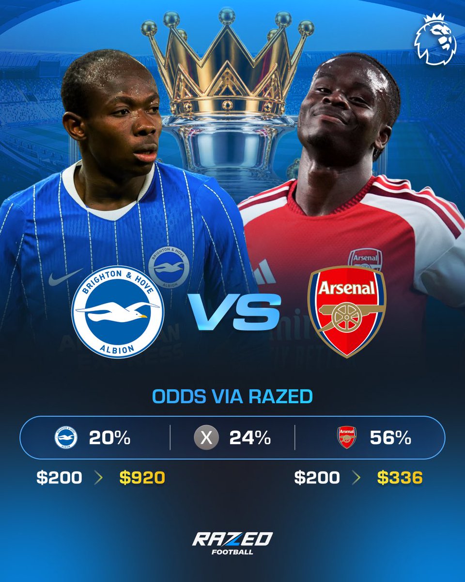 WelBeast's tweet photo. Dear investors, 

Arsenal Football Club have not lost a league game at Brighton since 2020. 

Whatever you do with this information, make sure you come back to thank me later. https://t.co/Ne5ocrqBO9