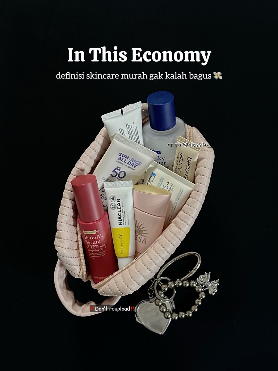 FelixQuertiw's tweet photo. In this economy, don’t waste money on expensive skincare when affordable options are already worth it. https://t.co/MUDOAmzgcL