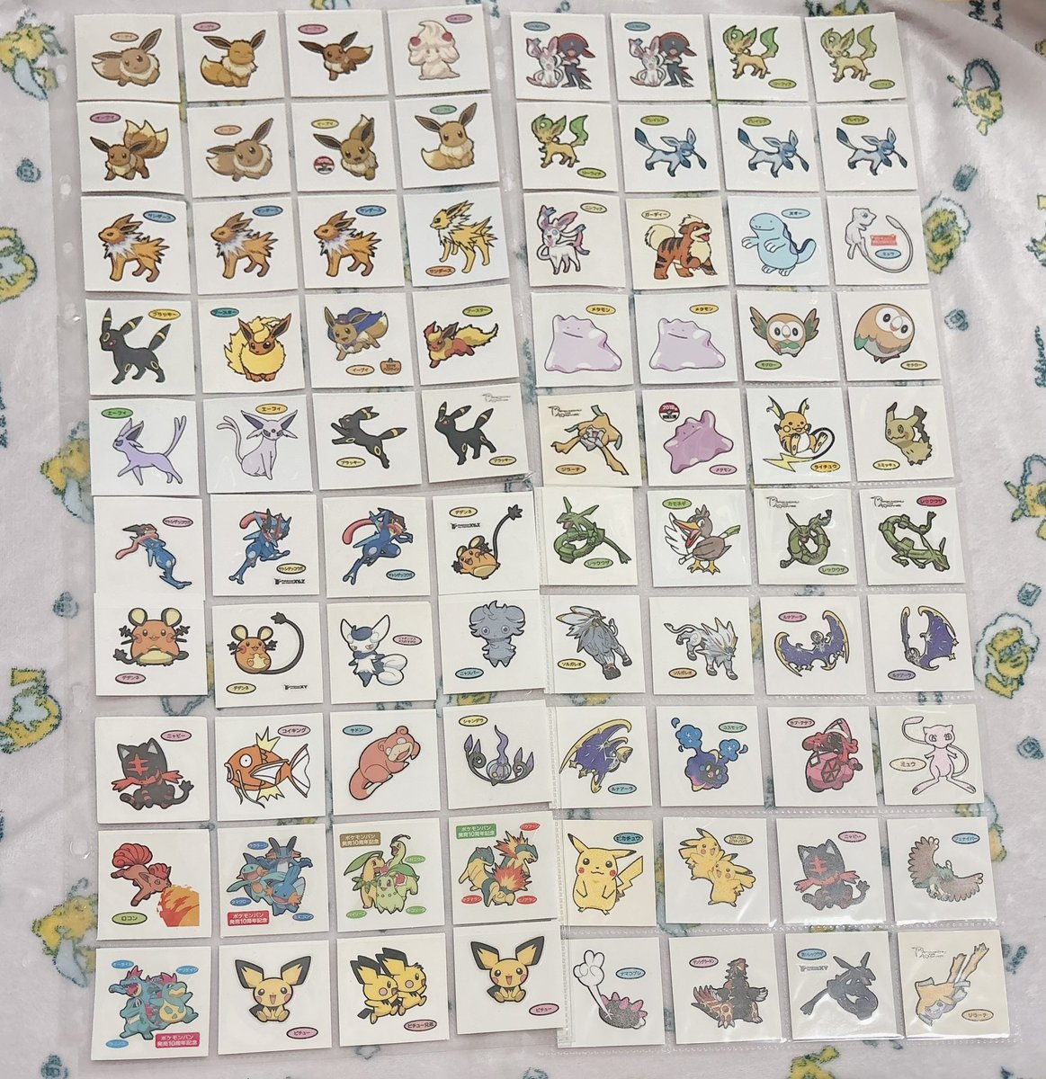 207pkharu's tweet photo. 【交換譲渡】ポケモンパン　デコキャラシール　パウンド　ポケまぜ　ぽこポケ　他
譲:画像全て
求:PC12弾グライガー&amp;グライオンまたはFF様分パピモッチ&amp;バウッツェル
譲渡→1枚目と2枚目赤線譲渡可（PC200円その他150円）
青線台紙不良のため1:複数可能。交換の仮約束は不可です。 https://t.co/etUDOD6d5p