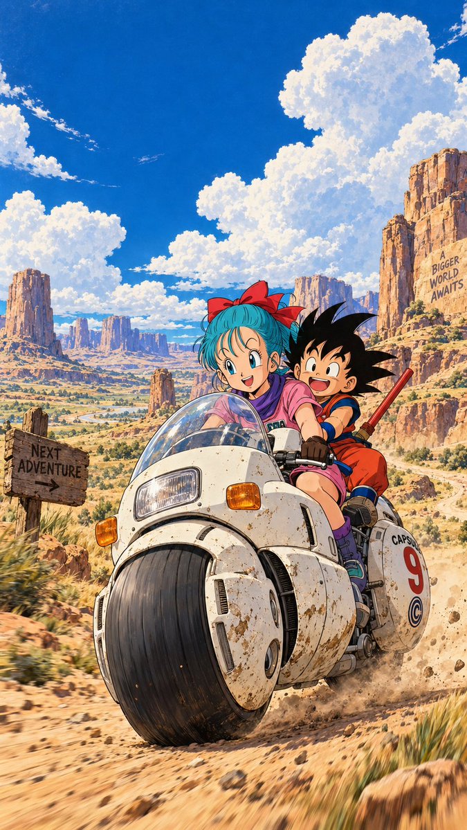 GuruWallpaper1's tweet photo. DRAGON BALL 🌅  Power. Family .Adventure. Peace. https://t.co/KLnAqkj03I