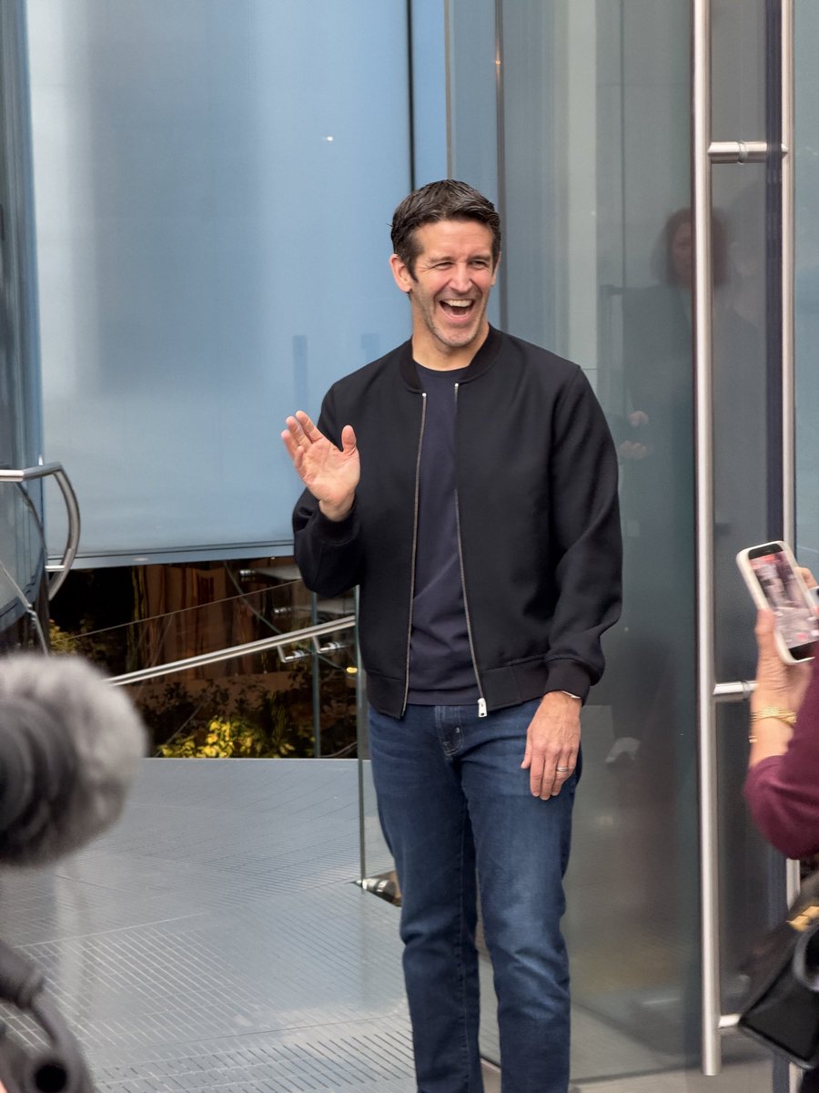 raywongy's tweet photo. Look how happy @johnternus is at the iPhone 18 Pro launch at Apple Fifth Ave! https://t.co/T8gXsgHupm