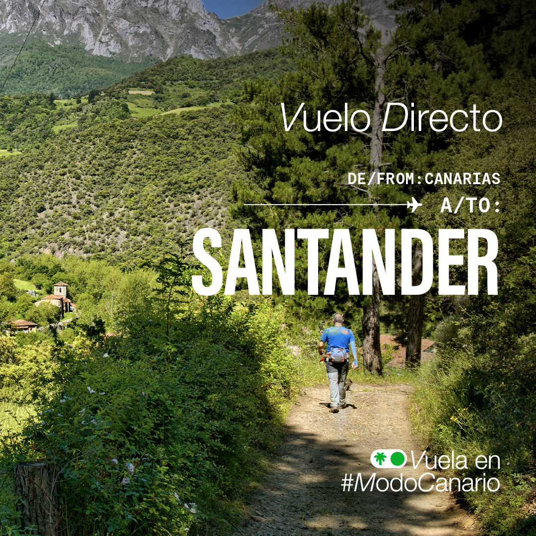 BinterCanarias's tweet photo. El plan perfecto para los amantes del senderismo tiene nombre propio: Liébana. Rutas entre paisajes espectaculares, pueblos con encanto, la imponente presencia de los Picos de Europa y una gastronomía perfecta para recuperar fuerzas. Vuela a Santander con Binter y descubre Liébana.

✈️ Reserva tus billetes en https://t.co/SYHuNz4mph

#VuelaConBinter #CantabriaApetece #CantabriaInfinita @cant_infinita