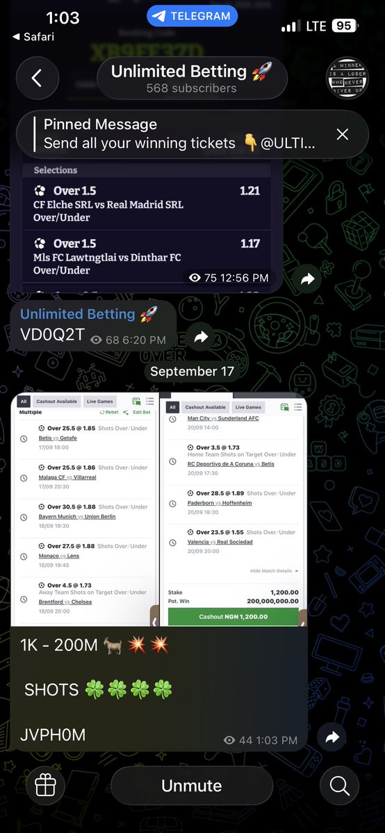 01karlex_'s tweet photo. @25billiongame 8139762211
SportyBet https://t.co/4N7DupCDss