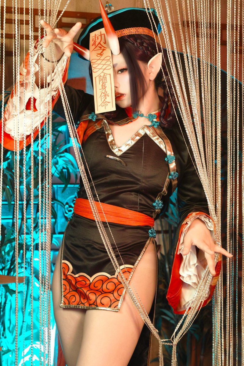 enon_hapihapi's tweet photo. FGO 
酒呑童子 cosplay

キョンシー

📷　Y
#FGOcosplay #cosplay https://t.co/6PJ0tdrZcG
