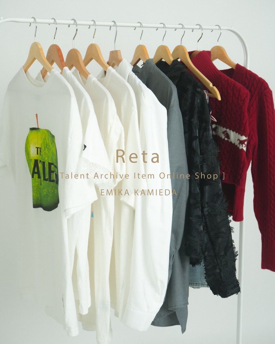 2psOfficial's tweet photo. Next Archive Collection
▶︎上枝恵美加 / Archive Item

Talent Archive Item
Online Shop #Reta #リタ
──────────
▶︎SHOP -BASE-
https://t.co/DeWcdlnWfm
──────────

▶︎#Reta #リタ
https://t.co/wS6z8nysHZ https://t.co/dii29sfGA1