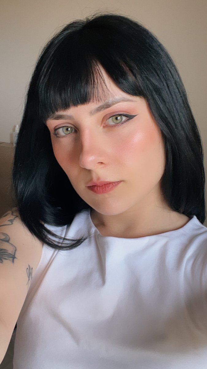 borsukinha's tweet photo. A melhor cor que eu já pintei meu cabelo, meu pai https://t.co/wvnZEWZnS0