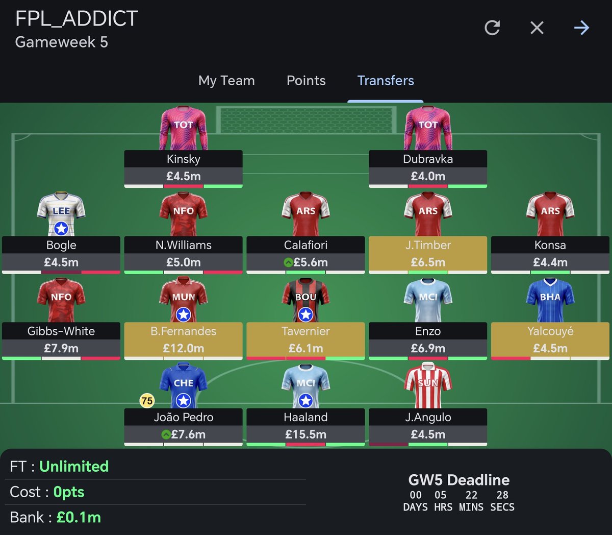 FifaWaled's tweet photo. @Houssam_FPL Wild card???? https://t.co/ZQ2evLwIhv