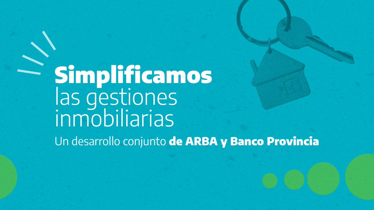 arba's tweet photo. ▶️ Trabajamos para simplificar las gestiones del sector inmobiliario. 🏠🏢⚙️

✅ Junto a @bancoprovincia desarrollamos una herramienta que facilita la bancarización de la actividad. 
🧵👇🏼 https://t.co/veELJsfh1F