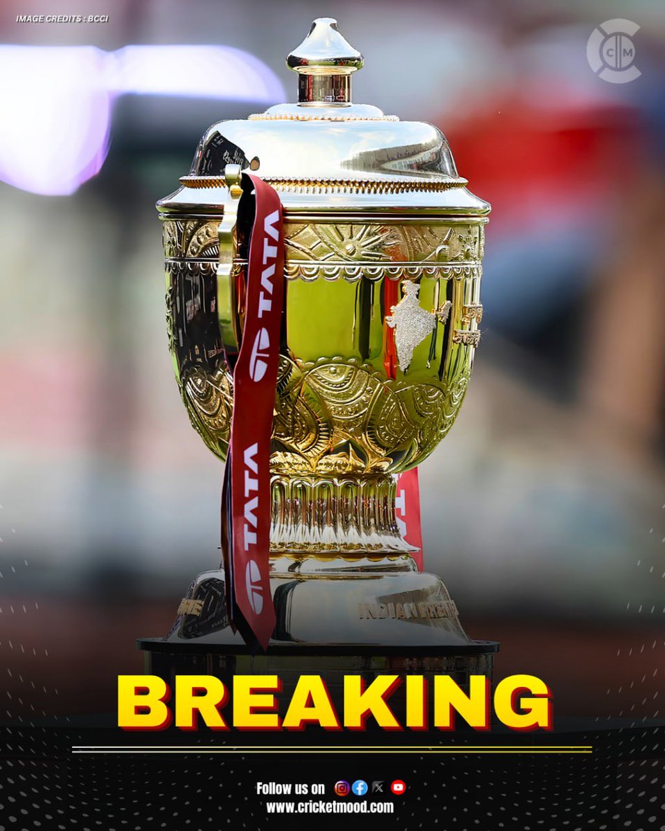 Sportsmoodcom's tweet photo. 🚨 BREAKING NEWS 🚨
The BCCI General Body has unanimously approved plans to celebrate the 20th edition of the IPL in 2027 on a grand scale! 🏆🥳
The decision was among the key highlights of the 95th BCCI Annual General Meeting. 🇮🇳⚡️
#IPL2027 #BCCI #IndianPremierLeague #IPL #CricketMoodOfficial