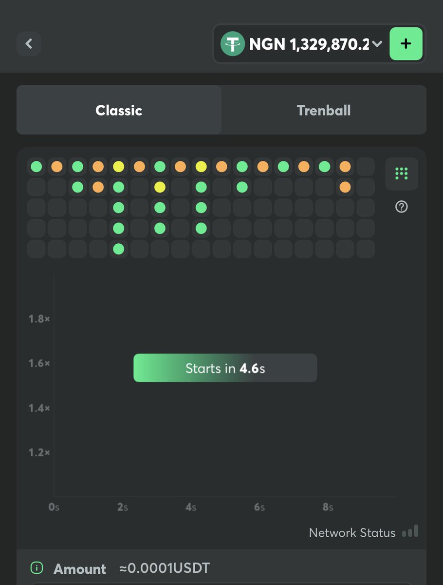 Talentedvirtual's tweet photo. The trending chart looks pretty good at this moment, don’t dull

 banker:    x1.90 and x15.00 auto cashout is trending now

Time frame: 1:02PM   Till  5:38PM

Register and play via link: https://t.co/vKEmIysD5N

Deposit 1M and start your rollover 

Check my pinned video here to navigate and cashout