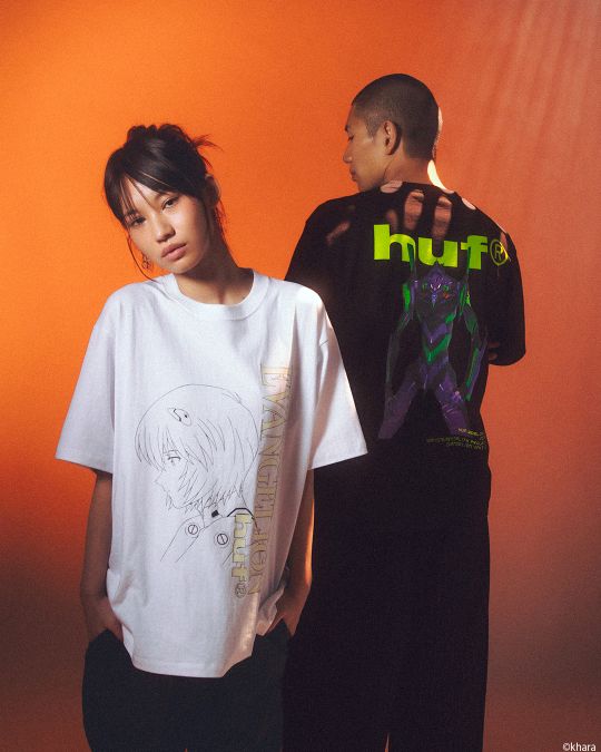 fullress's tweet photo. HUF × EVANGELION 2026 FW コラボコレクションが9/19 10:00 発売 (ハフ エヴァンゲリオン)

https://t.co/GsReLsLX6m https://t.co/fcfrwOrGZm