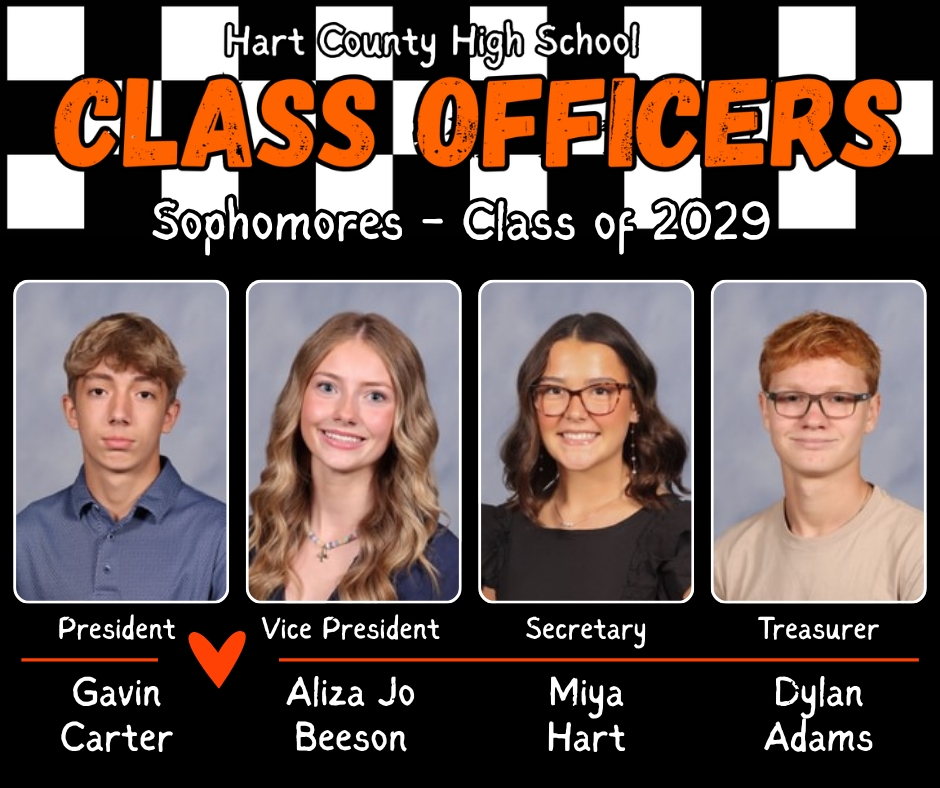 HartCountyHigh's tweet photo. Congratulations to the 26-27 Class Officers!! #OneHartBeat https://t.co/WlYoeGBEro