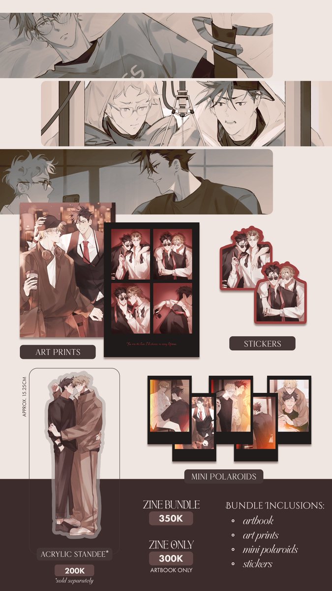 hellomayu_'s tweet photo. [RTs♥️]

#CF23 Preorders for Love After—Krtsk Zine rerun is now open!! 🇮🇩✨

due to insistent public demand (there's 3 of us lol), we're bringing them back so don't miss out~ 😝🤭💕

📆 PO Period: 09/18 - 10/16
⭐ available day1 &amp; 2
🔗 PO form below ⬇️

#comifuro23 #cf23catalogue https://t.co/XjNv6W0RuY