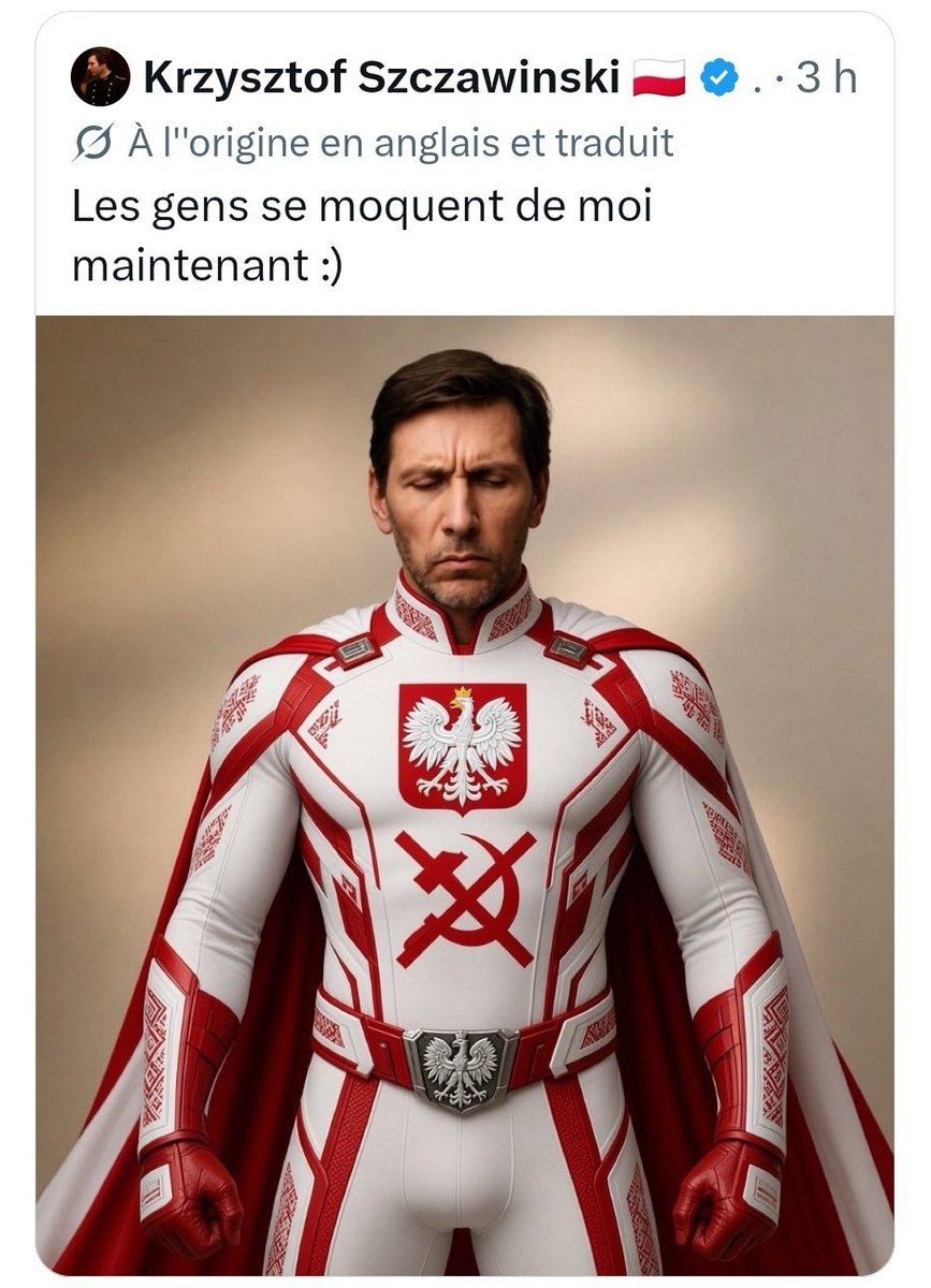 appeal_grey's tweet photo. @AldoSterone111 Next step du projet des stratèges occidentaux : instrumentaliser le ressentiment éternel que nourrissent les anciens pays du bloc de l'Est pour envoyer ces idiots utiles faire la guerre contre la Russie, au plus grand bénéfice de l'empire judéo-anglo-américain à la manœuvre. https://t.co/hakpwnDLjX