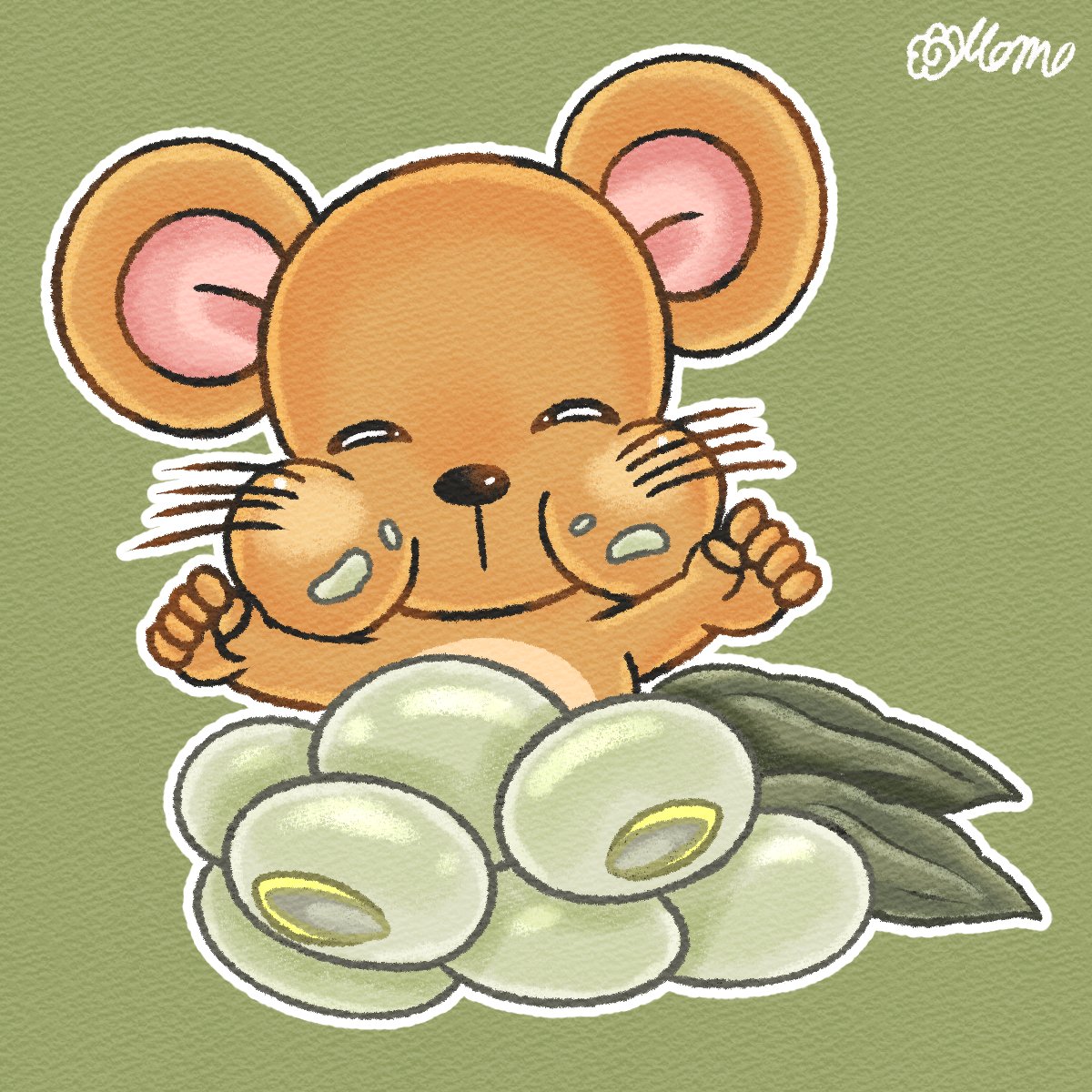 illustmomo723's tweet photo. 【with モッチー】
627_withムクナ豆

#イラスト #モッチー https://t.co/E18tRxcoFr