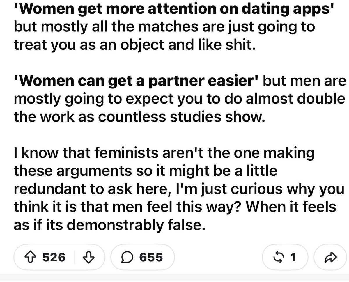 DanBennetti's tweet photo. Is dating easier for women? https://t.co/p8DkP0U5Ue