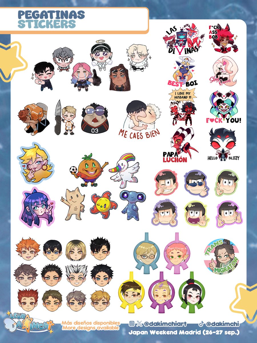 dakimchiart's tweet photo. 🫧CATÁLOGO JAPAN WEEKEND MADRID🫧

nos vemos ya el finde que viene.. pronto actualizaré con la ubicación del stand, pero mientras podéis echarle un ojo a las novedades que llevaré!
reservas abiertas por MD hasta el miércoles 23 🩵✨

#jwarte #japanweekend https://t.co/yw5iEO1oWm