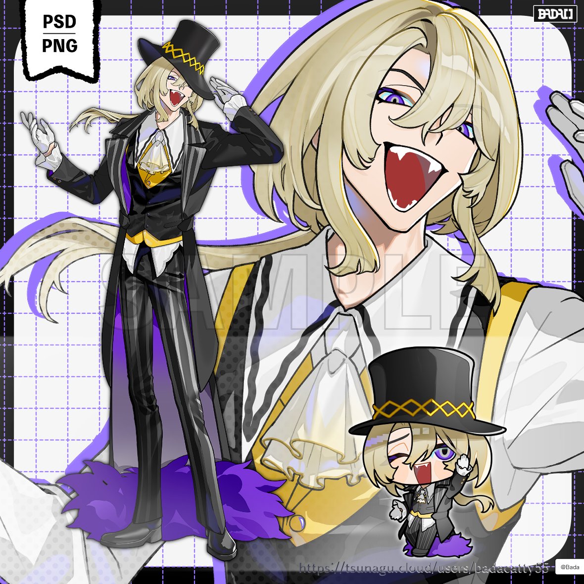 Badacatty5_n's tweet photo. ▷つなぐ：オークション
［Adopt  /  アイリス］を出品いたしました💜
https://t.co/y5WcjhBIYg

入札期限【  9/20(日)  24:00  】
※自動延長機能あり

ご興味がございましたら、ぜひご覧ください！

#立ち絵販売  #キャラ販売 #Adopt #つな��� https://t.co/7FraiSBdYo