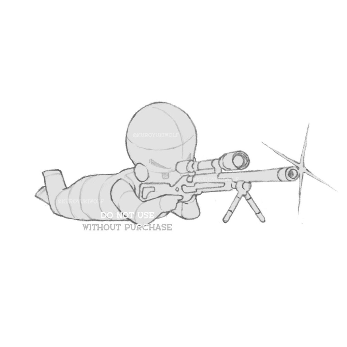 kuroyukiwolf's tweet photo. If your OC is a sniper, who would be in their crosshairs? 👀🔫🎯

P2U Base - Gunslinger 3 is here!
✦ PNG files
✦ get all 3 scales 
✦ for personal &amp; commercial use

All the complicated gun details are already broken down for easy use ✨
: grab them below ~ https://t.co/1JtvDwy9Yn