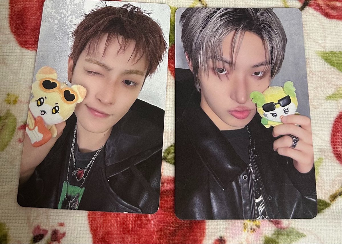 fantasticwave8's tweet photo. ATEEZ アチズ 
MIGHTEEZ POPUP トレカ ラントレ 交換
#ATEEZ交換 

譲 ホンジュン ミンギ ぬいver
求 同種 サン
郵送交換希望です。 https://t.co/B6zaIrAuJ7