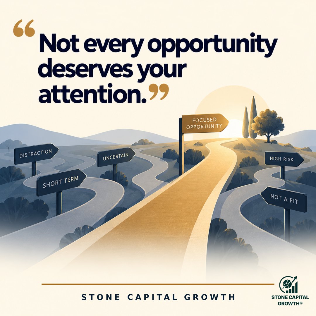StoneCapitalG's tweet photo. 🧭 “Conviction keeps a sound strategy moving forward.”

#Markets #Investing #StoneCapitalGrowth #Conviction #InvestmentStrategy #SocialMedia https://t.co/GLXU71Lu8I