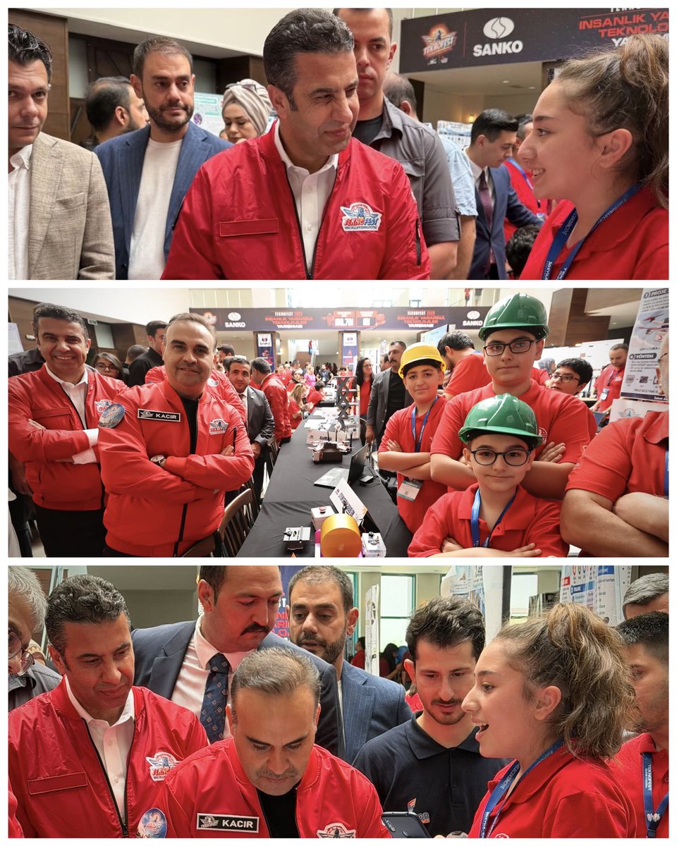 HamitSumer21's tweet photo. 📍 Dicle Üniversitesi | Diyarbakır

TEKNOFEST’te teknoloji ve gençliğin heyecanına ortak olduk. 🚀🇹🇷

Sanayi ve Teknoloji Bakanımız Sayın Mehmet Fatih Kacır, Baykar A.Ş. Yönetim Kurulu Başkanı Sayın Selçuk Bayraktar, Diyarbakır Valimiz Sayın Murat Zorluoğlu ve Milletvekilimiz Sayın Mehmet Sait Yaz ile birlikte, Dicle Üniversitesinde düzenlenen TEKNOFEST etkinliğine katılım sağladık.

Milli Teknoloji Hamlemizin, gençlerimizin azim ve heyecanının buluştuğu programda; geleceğin teknolojilerine dair çalışmalar ve hedefler üzerine değerlendirmelerde bulunduk.

Başta Sayın Mehmet Fatih Kacır ve Sayın Selçuk Bayraktar olmak üzere, TEKNOFEST’in düzenlenmesinde emeği ve katkısı bulunan tüm kurum, kuruluş ve paydaşlarımıza teşekkür ediyoruz.

Gençlerimizin hayalleri, Türkiye’nin teknoloji vizyonuyla geleceğe taşınıyor. 🚀🇹🇷

@hamitsumer21

#TEKNOFEST #DiyarbakırAKParti #MilliTeknolojiHamlesi