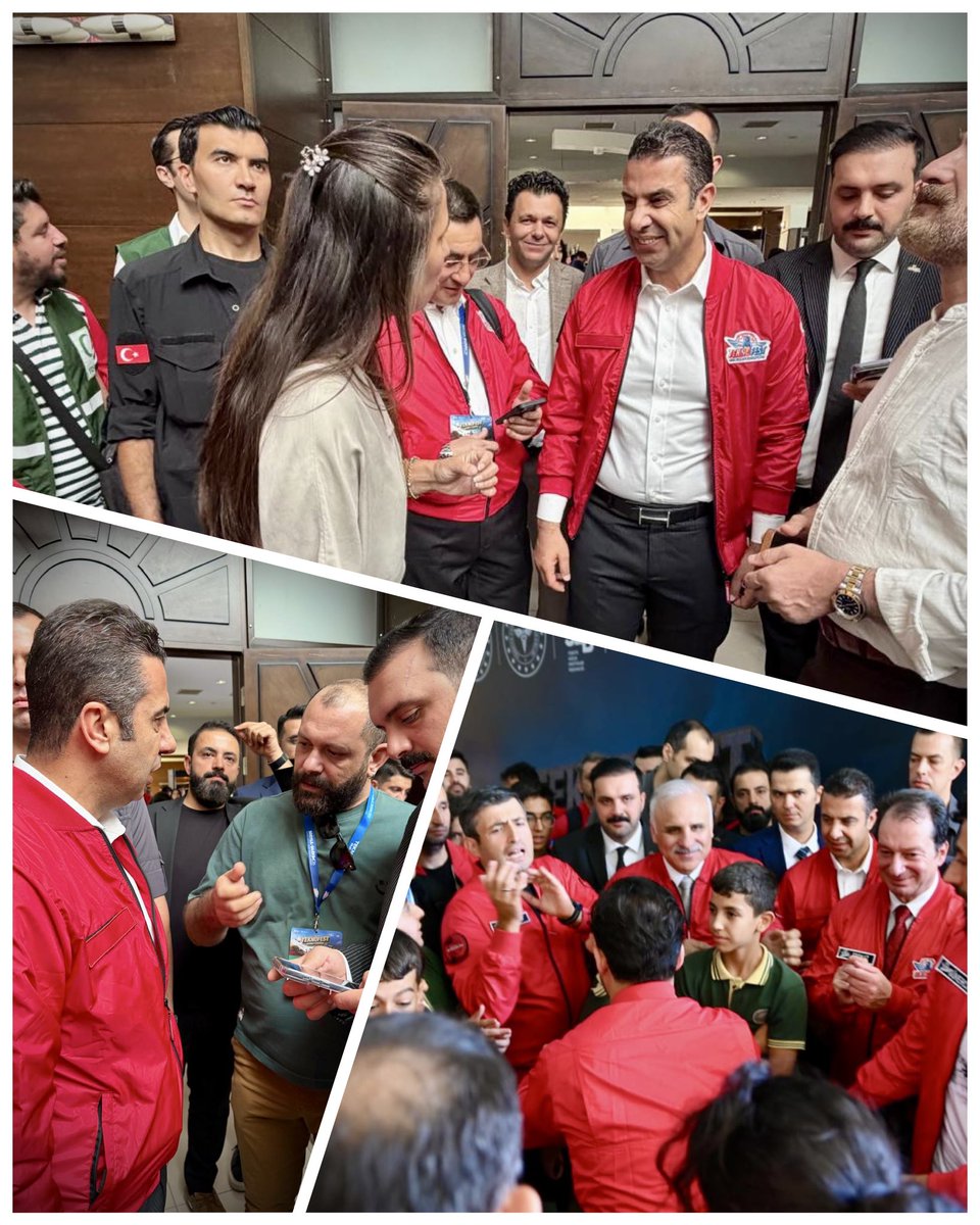 HamitSumer21's tweet photo. 📍 Dicle Üniversitesi | Diyarbakır

TEKNOFEST’te teknoloji ve gençliğin heyecanına ortak olduk. 🚀🇹🇷

Sanayi ve Teknoloji Bakanımız Sayın Mehmet Fatih Kacır, Baykar A.Ş. Yönetim Kurulu Başkanı Sayın Selçuk Bayraktar, Diyarbakır Valimiz Sayın Murat Zorluoğlu ve Milletvekilimiz Sayın Mehmet Sait Yaz ile birlikte, Dicle Üniversitesinde düzenlenen TEKNOFEST etkinliğine katılım sağladık.

Milli Teknoloji Hamlemizin, gençlerimizin azim ve heyecanının buluştuğu programda; geleceğin teknolojilerine dair çalışmalar ve hedefler üzerine değerlendirmelerde bulunduk.

Başta Sayın Mehmet Fatih Kacır ve Sayın Selçuk Bayraktar olmak üzere, TEKNOFEST’in düzenlenmesinde emeği ve katkısı bulunan tüm kurum, kuruluş ve paydaşlarımıza teşekkür ediyoruz.

Gençlerimizin hayalleri, Türkiye’nin teknoloji vizyonuyla geleceğe taşınıyor. 🚀🇹🇷

@hamitsumer21

#TEKNOFEST #DiyarbakırAKParti #MilliTeknolojiHamlesi