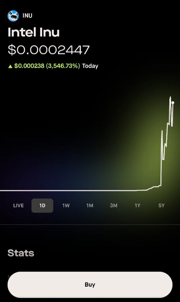 theintelinu's tweet photo. Intel Inu $INU logo is updated on Robinhood Wallet https://t.co/A0JvCoDGvn