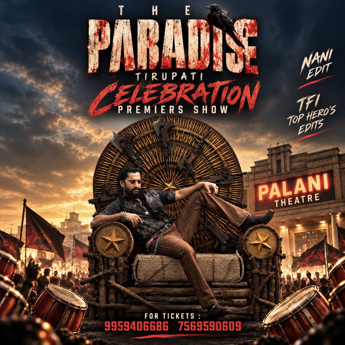 unitedtfi_TPT's tweet photo. Here the #TheParadise celebration show details contact for tickets mass celebrations loading 🔥🔥🔥

For tickets contact…⚡️ https://t.co/KRuxYBGEXH