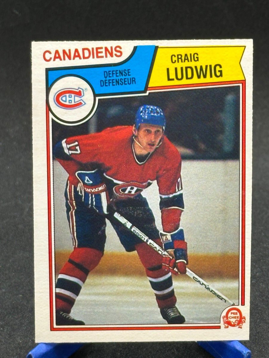 MikeScott614's tweet photo. Vintage hockey collectors — this one's for you.

https://t.co/Ey9oaegpi2

1983-84 O-Pee-Chee OPC #190 Craig Ludwig Rookie Card RC.

Craig Ludwig carved out a 17-season NHL career and won back-to-back Stanley Cups with the Edmonton Oilers in 1987 and 1990. This O-Pee-Chee rookie card is from his debut season with the Montreal Canadiens, who drafted him in 1980.

O-Pee-Chee — the iconic Canadian hockey card brand that produced some of the most beloved vintage hockey issues of the 80s. The 1983-84 OPC set has a distinct, colorful design with player action shots that collectors have chased for decades.

Why this card matters:
- Craig Ludwig's official rookie card (RC)
- From the classic 1983-84 O-Pee-Chee set
- Two-time Stanley Cup champion pedigree
- Montreal Canadiens franchise history
- Vintage card investing — low entry point with long-term collectible value

At just $3.00, this is a budget-friendly add for anyone building an OPC set, collecting Habs alumni, or grabbing vintage rookies before the market cycles up. Free shipping options available.

Grab it while it's still listed — vintage hockey cards at this price point move steady.

Shop here: