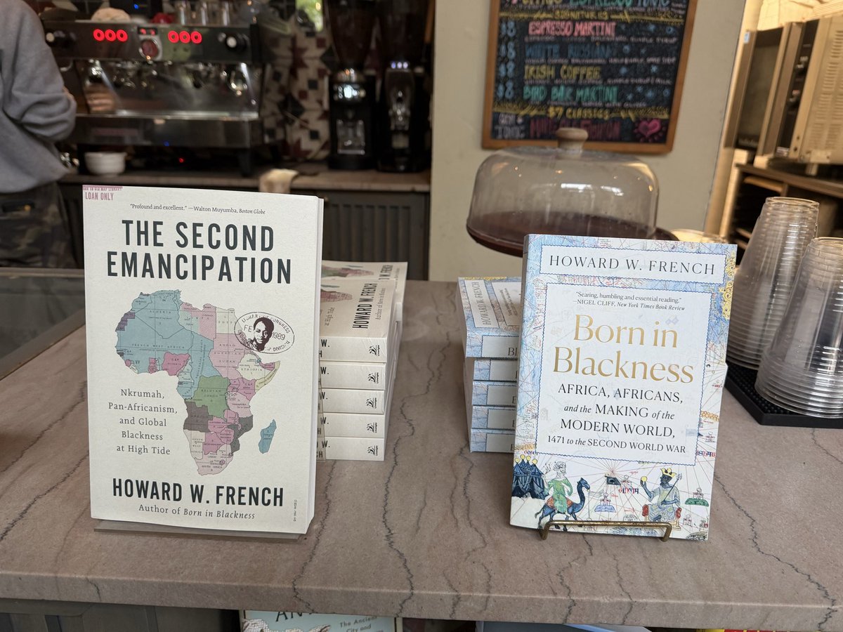 hofrench's tweet photo. Great series of talks at Johns Hopkins yesterday about my two most recent books. Thanks to the historian, Madina Thiam, for pulling it all together. https://t.co/44reELZ9bT