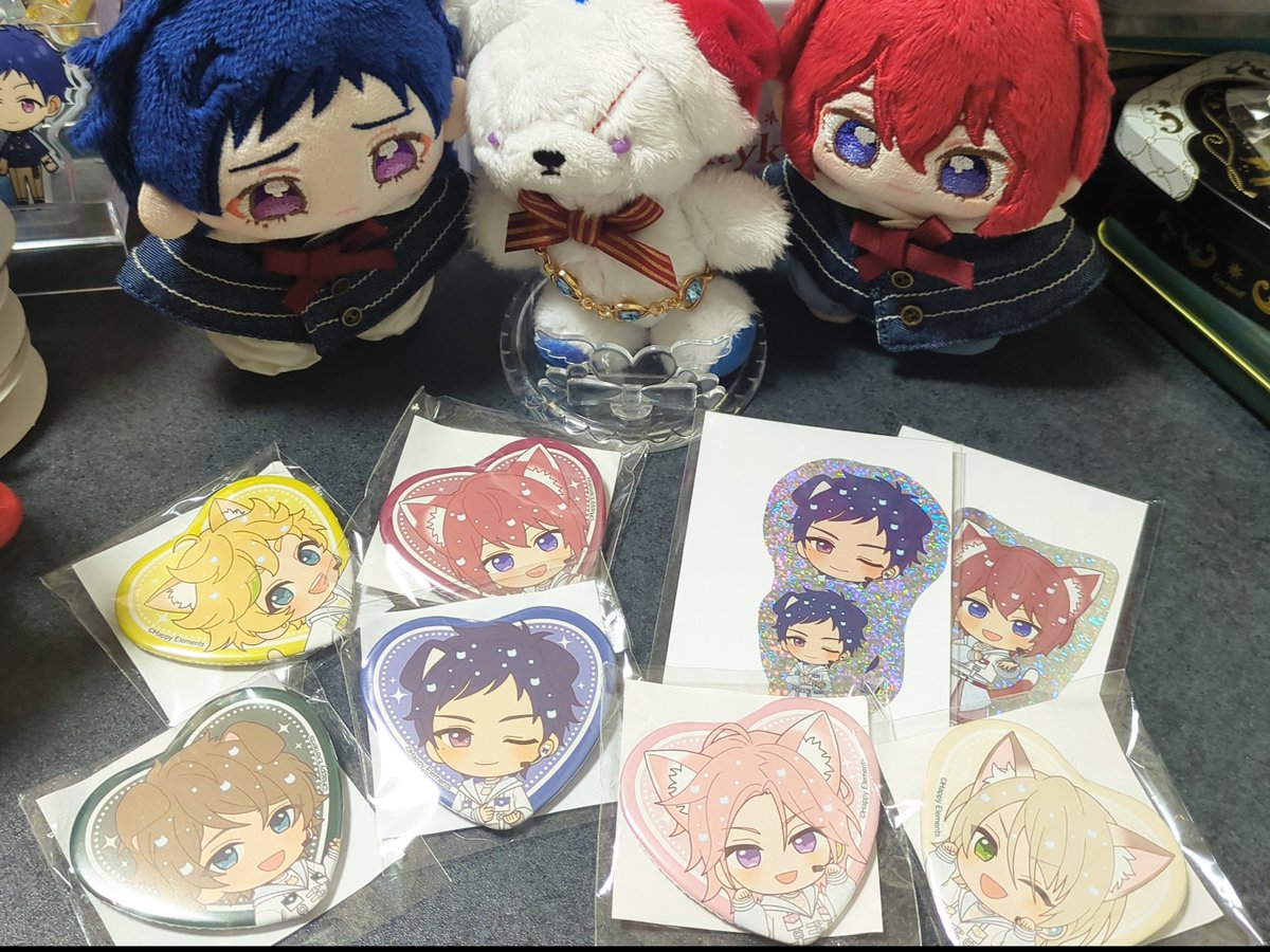 jakimaru___'s tweet photo. 🪽ナンジャタウンからお荷物が届きましたよ🎶猫耳姿のゆづぬ達ですね☺️

⚜️なんとお姉様、A賞を当てていたみたいで、すおぬの絵柄を選んでくださいました!!✨ https://t.co/bXykjrttlI