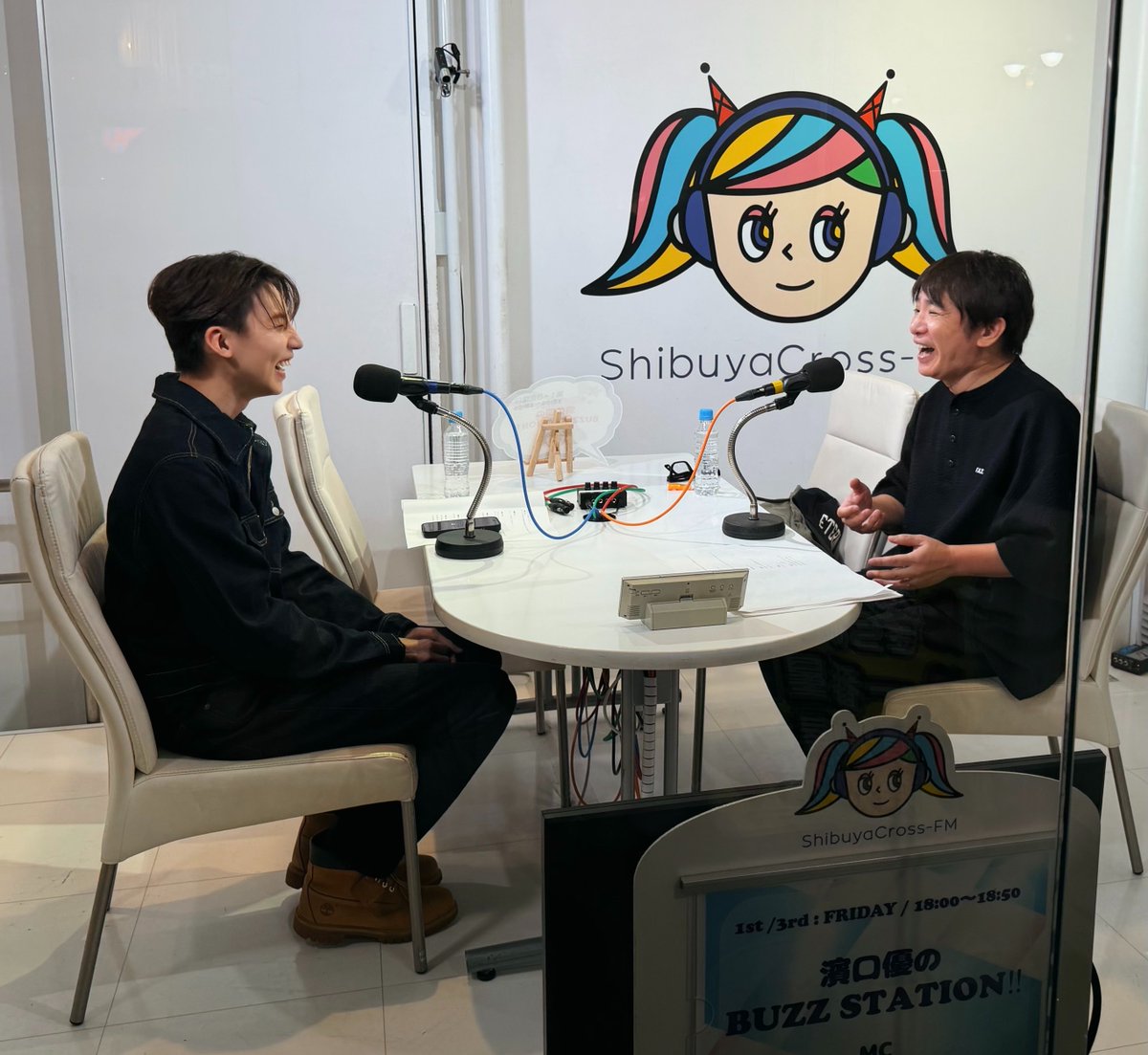 yyt_s03's tweet photo. 📻濱口優のBUZZ STATION
藤牧大雅さん、ラジオ初とは思えないくらいトークが弾んでて楽しすぎました！

スタジオ前の熱気もすごくて、番組史上 過去一のファンのみなさんの愛を感じる回でした🐯
ぜひまた出演してほしいです！
アーカイブも楽しみにしております🙇‍♀️
#濱口優 #BUZZSTATION #藤牧大雅 https://t.co/LxRVasEUc8