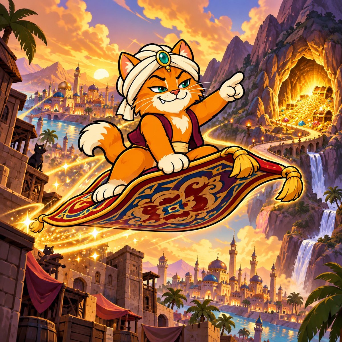 AliCatSol's tweet photo. 🐱 THE CARPET IS FLYING.

Riding with $ALICAT? Don’t get left in the alley.

Follow @AliCatSol for the memes, lore, drops &amp; everything happening inside the Cave. 🏔️✨

Bring another rider.

OPEN SESAME. 🪄 https://t.co/QM8pWouWAa