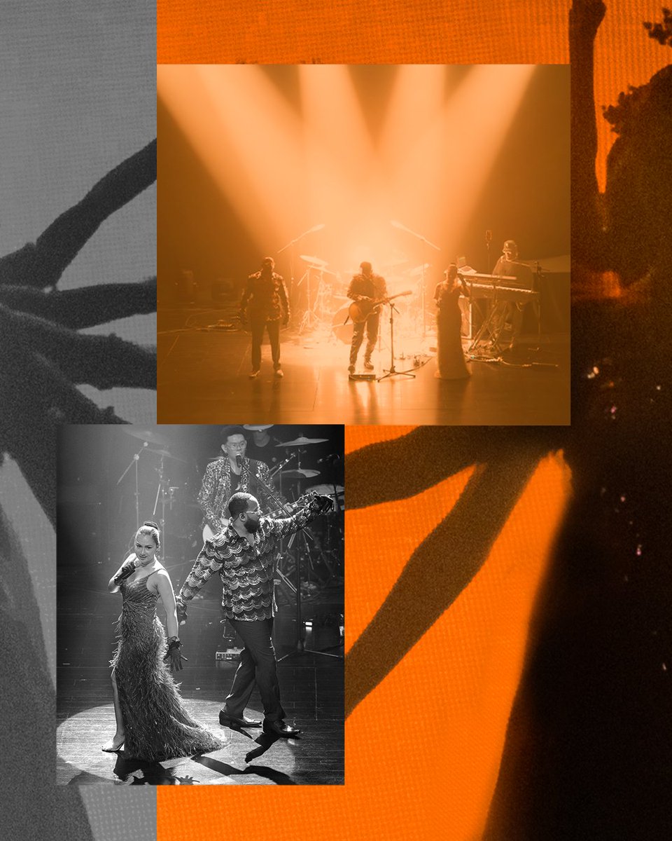 3EgosMusic's tweet photo. A little look back at Manila with the band. From practising together in Thailand to the stage in Manila, it’s been a ride. And there were a lot more than six of us making it happen. @thejakerosen_ @gabrielsevernbass @itsceejofficial , we loved making music with you three. 🧡 https://t.co/oUUze6DWai