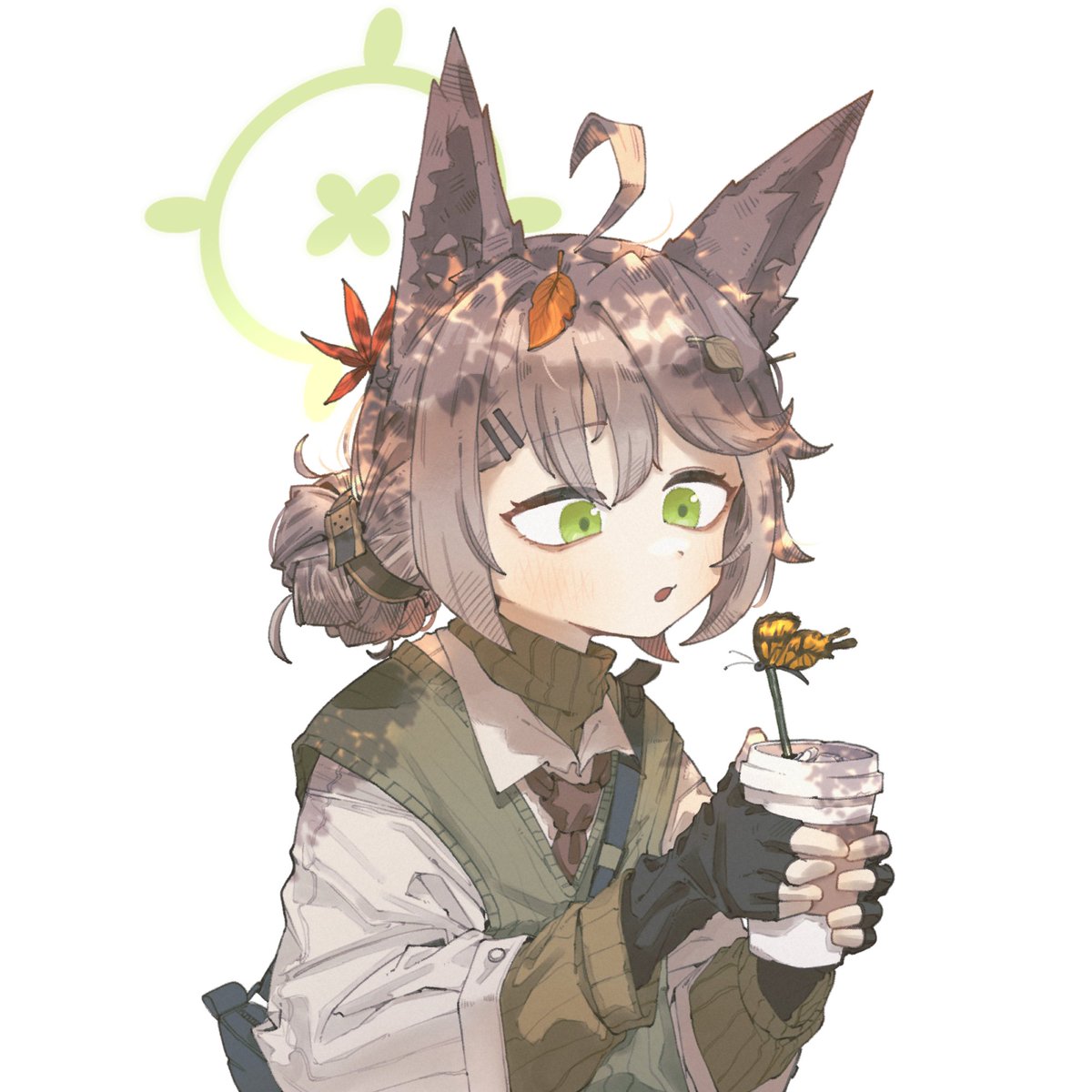_lord__potato_'s tweet photo. Fall &amp; Fox https://t.co/gsrRZEgNtk