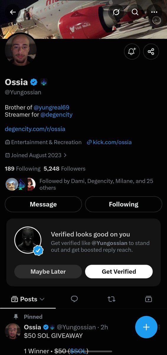 BATMANonnX's tweet photo. @yungreal69 @Yungossian Thanks for the opportunity 🙌 

Liked,RTed and followed 

Sol addy 

BSWNhtL2LnTjjRwv2exVCHi5GfbLCzaa4yNCys5r5QJD https://t.co/5tayux5huR