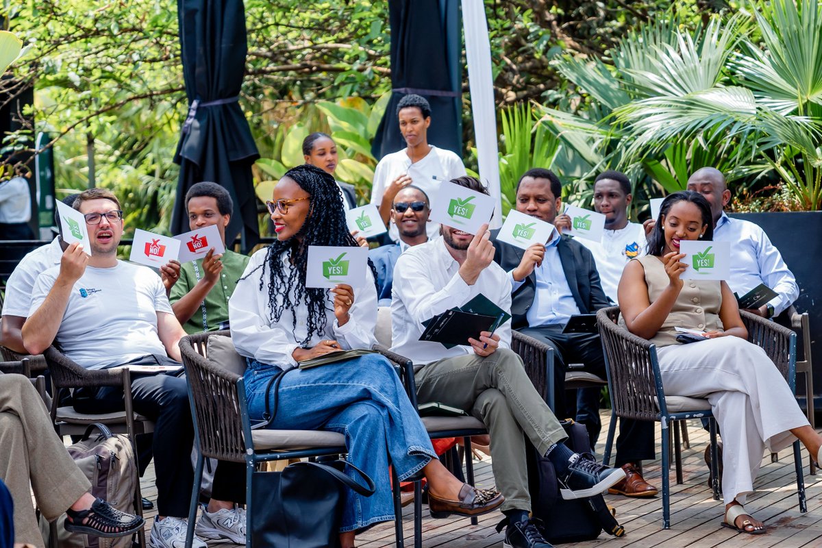 GreenFundRw's tweet photo. Yesterday, Aba Catalyst Twaraganiriye at @kivunoircafe  

The conversation focused on Rwanda's e-mobility transition and asking everyone present "Who Pays for the Switch? 

A room full of voices, perspectives, and ideas shaping the conversation around Rwanda’s journey towards a more sustainable mobility future. 

#TheCatalystCafeEditionII #WhoPaysForTheSwitch #Emobility
#GreenRwanda🇷🇼🌿 #InvestInRwanda