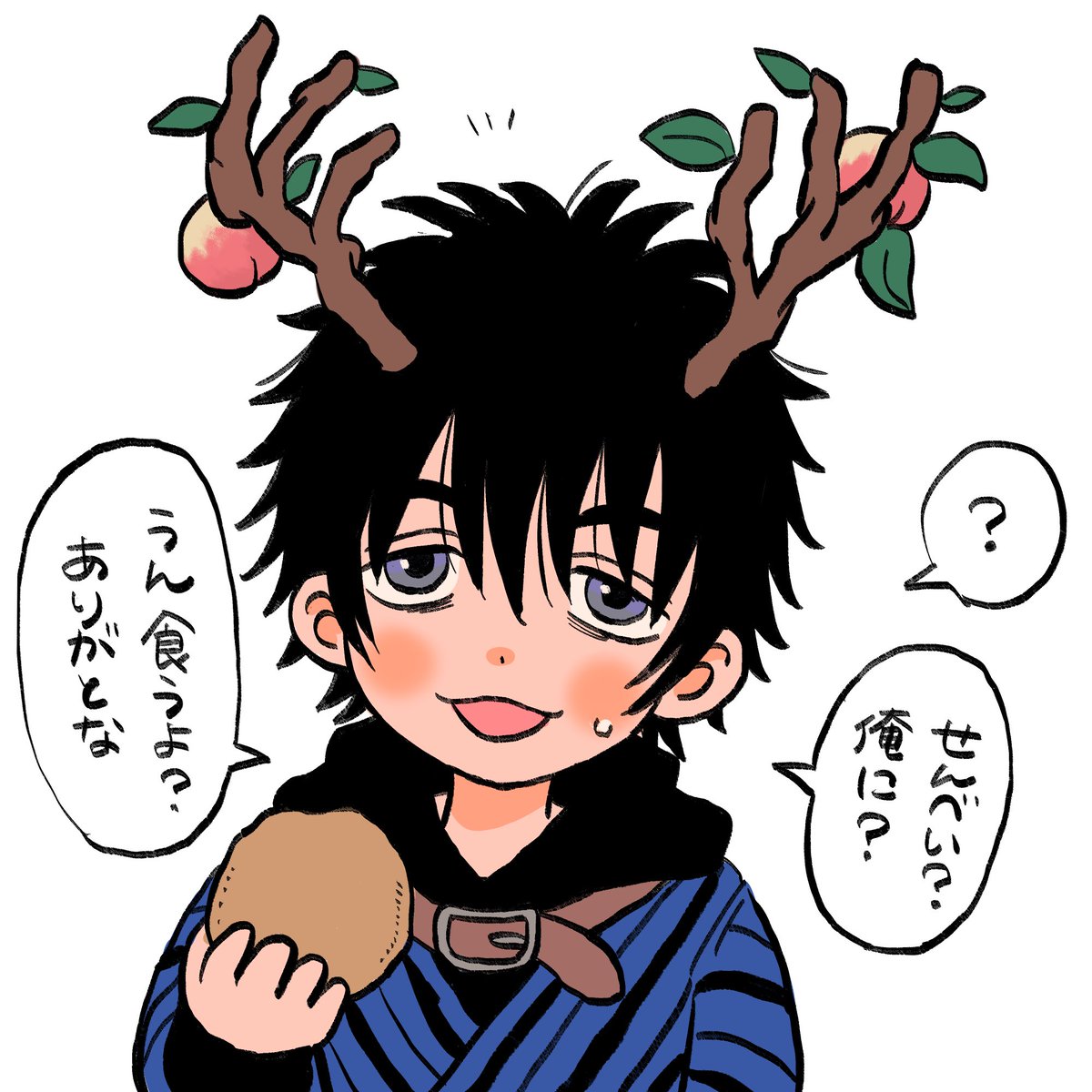 featmaeno's tweet photo. おせんべいあげたい🦌🍘 https://t.co/XfaiS5Bx2B