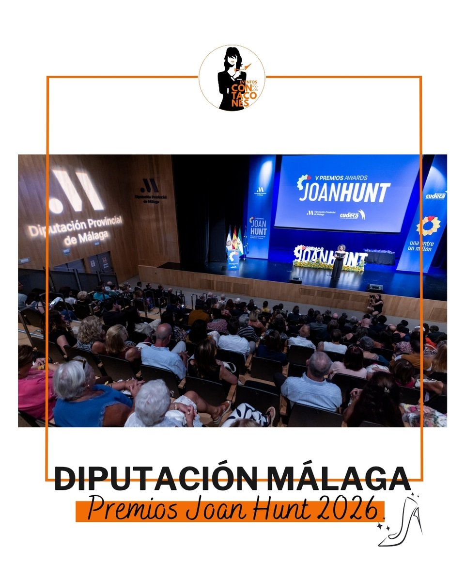 EvenCon2Tacones's tweet photo. El pasado lunes 14 organizamos junto a @diputacionMLG y @cudeca  la V Gala de los Premios Joan Hunt 🧡

Una cita para reconocer la labor e integración de personas y entidades extranjeras en Málaga ⭐

Diseño, protocolo, producción y coordinación integral 👠👠

#makyreeventos https://t.co/2Kby8U5wsr
