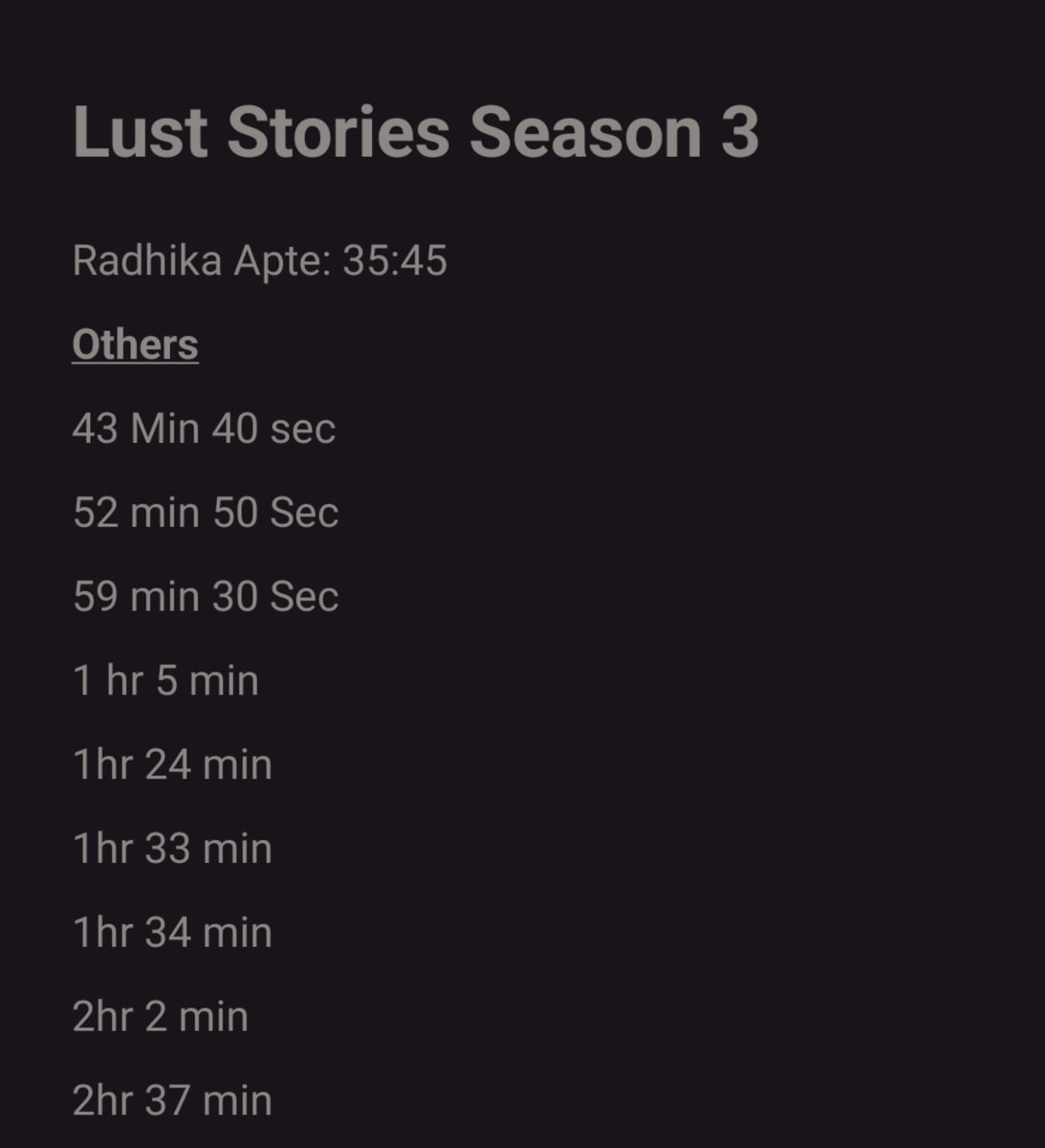 Harshaaaaa_'s tweet photo. Ee sari aina thengulu raakunda unte baaguntadhi 😊👍

Sarele teeskondi bhAAi log 🫂

#Radhikaapte
#Konkonasensharma
#Radhikamadan
#Aditiraohyadri
#LustStories3 https://t.co/sffrEtlZJy
