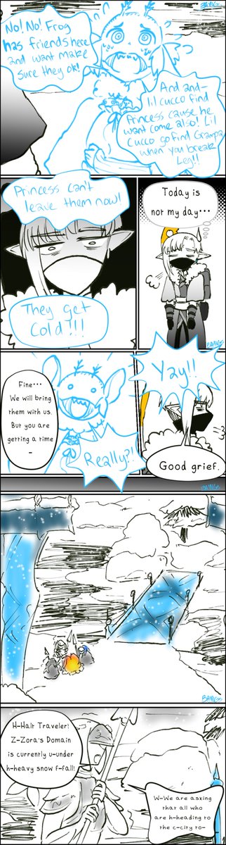 BaingsN's tweet photo. Bonds: Liar part 1 (2/2) 
#tearsofthekingdom #totk #zelink #totklink #totkzelda #fancomic #totkau #totkfanfic #LOZAU #LOZBonds https://t.co/mCGDC3vnBg