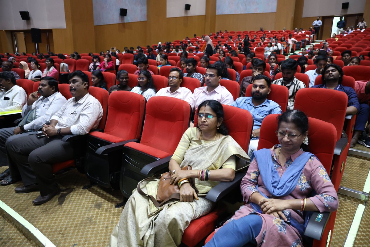 icssr's tweet photo. The CAG–ICSSR Colloquium on “State Finances of Tamil Nadu” & “Integrated Child Development Services (ICDS) in Tamil Nadu” concluded today at Anna Centenary Auditorium, Chennai, bringing together the audit and academic communities for evidence-based deliberations on public finance, governance and social sector delivery.

Prof. B. B. Mohanty, Council Member, ICSSR, highlighted ICSSR’s role in promoting policy-oriented social science research and emphasised the value of CAG Audit Reports as authentic empirical sources for researchers.

Shri Frederick Syiemlieh, IA&AS, PAG (Audit-I), Tamil Nadu, underscored CAG’s constitutional role in transparency and accountability and stressed assessing public expenditure through efficiency, outcomes and long-term developmental capacity.

Shri Sanjay Prasad, IRS (Retd.), presented fiscal trends of Tamil Nadu, covering revenue mobilisation, expenditure, deficits, debt, subsidies, transfers and capital expenditure, highlighting the need to balance developmental spending with fiscal sustainability.

Shri R. Thiruppathi Venkatasamy, IA&AS, PAG (Audit-II), Tamil Nadu & Puducherry, presented the audit perspective on State Finances, highlighting fiscal sustainability, financial controls, fund utilisation and accountability.

Prof. R. Srinivasan, Professor of Economics, St. Xavier’s College, examined revenue mobilisation, expenditure quality, committed expenditure, subsidies, capital expenditure and their implications for economic development and fiscal space.

On ICDS, Mrs. R. Narmada, IA&AS, Principal Director, Central Chennai, presented audit findings on beneficiary coverage, infrastructure, manpower, nutrition services, monitoring and data discrepancies, while Prof. Vidya Mahambare, Great Lakes Institute of Management, Chennai, highlighted the importance of early childhood development, adequate human resources, quality service delivery and investment in child development as investment in human capital.

Shri Sourav Rames, IA&AS, Dy. Accountant General, introduced the CAG–ICSSR Research Article Competition, encouraging young researchers to undertake evidence-based research using CAG reports.

The Colloquium concluded with an interactive Q&A session, followed by the rendition of the National Song and National Anthem. The deliberations reinforced the importance of connecting public audit with academic research for informed policy and governance.

#CAGICSSR #TamilNadu #Chennai #PublicFinance #Governance #ICDS #SocialScienceResearch