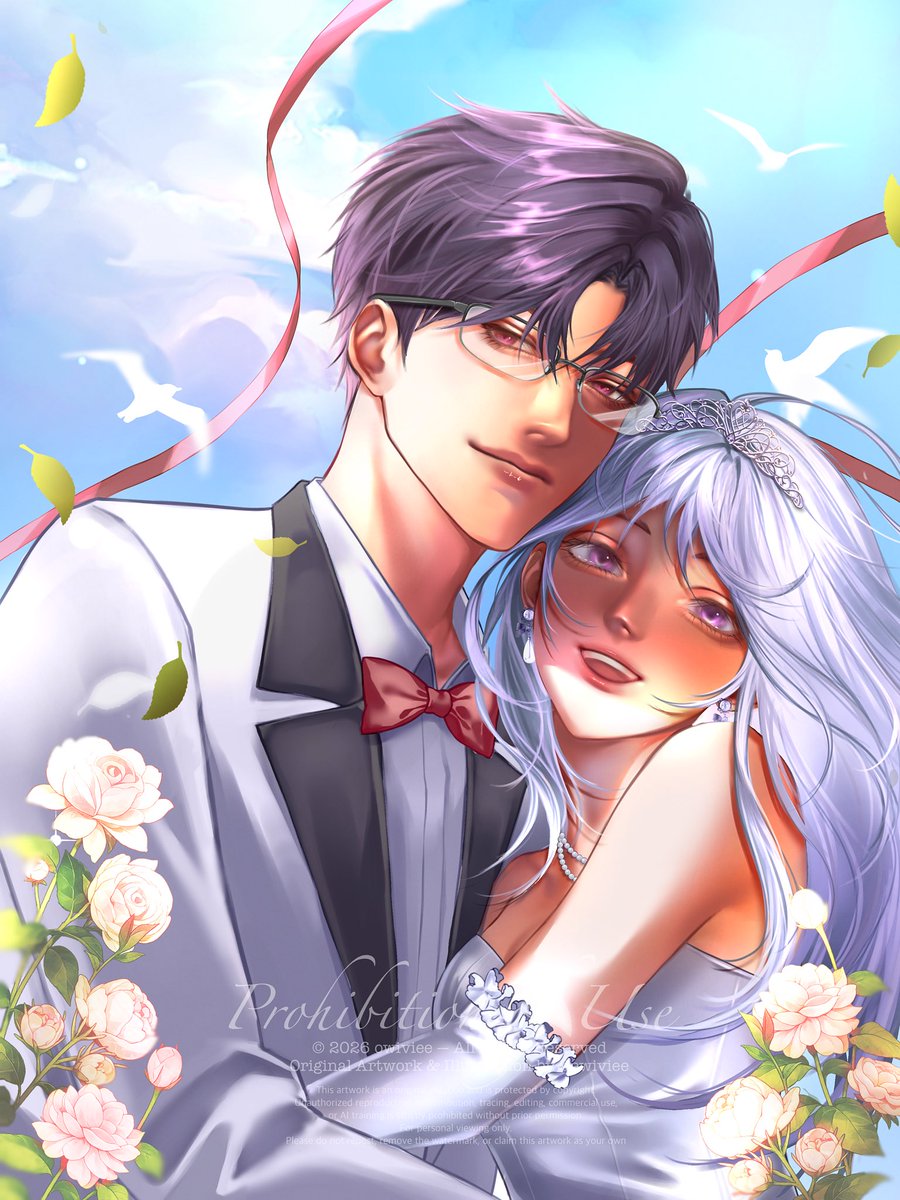 owiviee's tweet photo. [RT &amp; likes are appreciated]
YCH commission open!❤️
Local only

Haloo! Aku open commission ych couple dengan tema wedding~
untuk batch 1 ini aku bakal open buat 10 slot dan akan open waitlist juga

Price : 250k

if you have any questions feel free to DM me
#artmoots #artidn https://t.co/wwyVxIOTKV