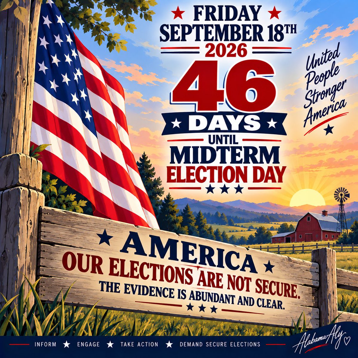 RealAlabamaAly's tweet photo. #HonestElections #unitednotdivided🇺🇸 #WeThePeople #handcountmypaperballot #SaveAmerica https://t.co/HVkTH5xs2s