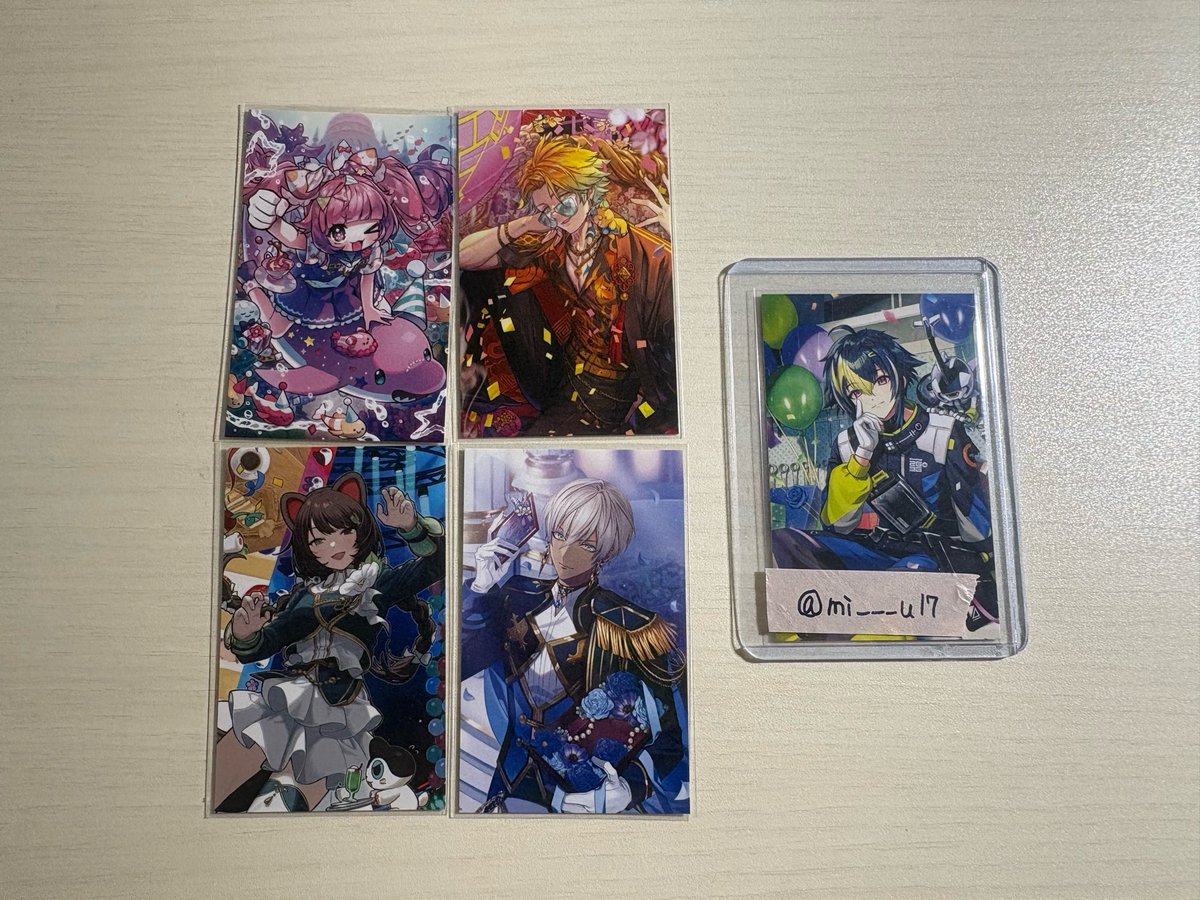 mi___u17's tweet photo. 【交換】にじさんじ ノスタルジアコレクション2026 ランダムコレクションカード Bグループ

【譲】画像参照
【求】同種IDの方

郵送のみ
お気軽にお声掛けください( ᴗˬᴗ) https://t.co/pav0X9WV4N